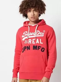Image of Superdry Vl Ac Hood, Red Size M Men