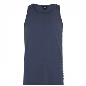 Image of Hugo Boss Stripe Slim Fit UV Swim Vest Charcoal Size M Men