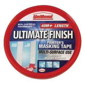 Image of Henkel Unibond Ultimate Finish Masking Tape - 40m