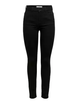 Image of ONLY Jdynew Nikki Life High Skinny Fit Jeans Women Black