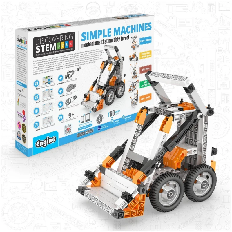 Image of Engino Discovering STEM Simple Machines White