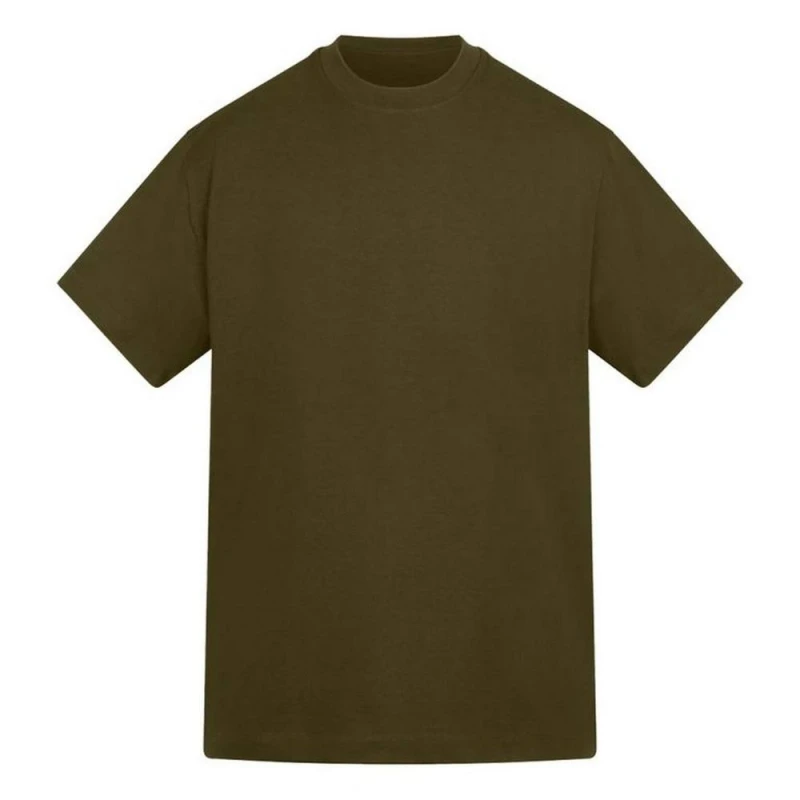 Image of Anthem Mens Amplify Heavyweight T-Shirt in Khaki Size: XS Khaki Male XS