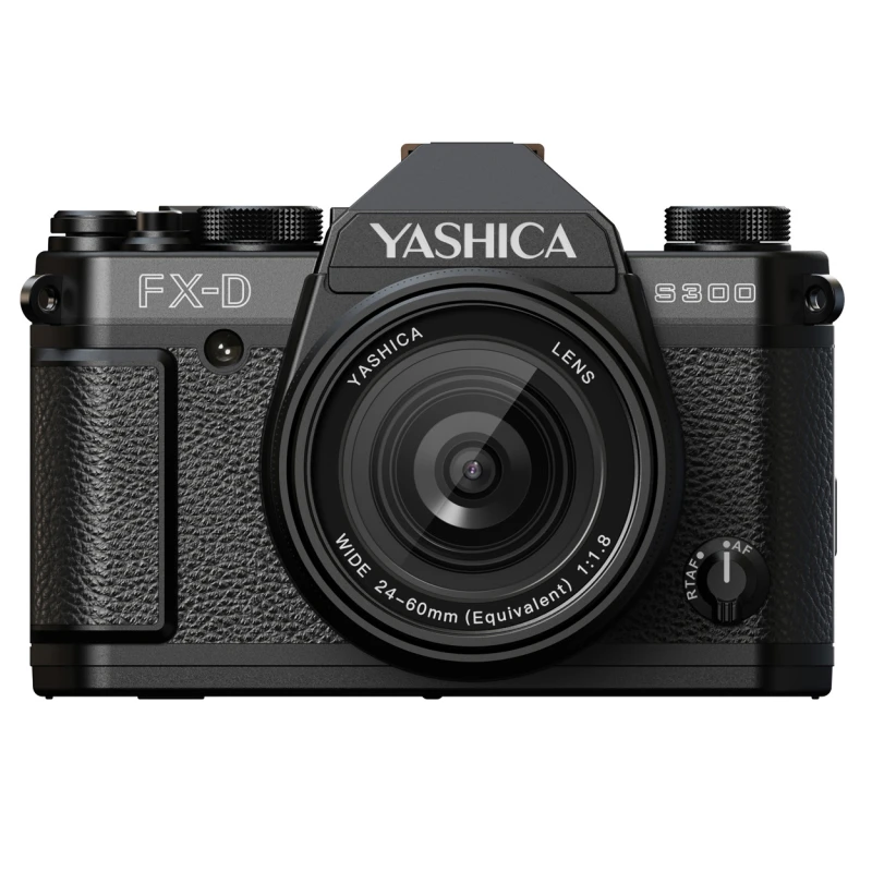 Image of YASHICA FX-D S300 Digital Film Simulation Camera - Black 4582712711147