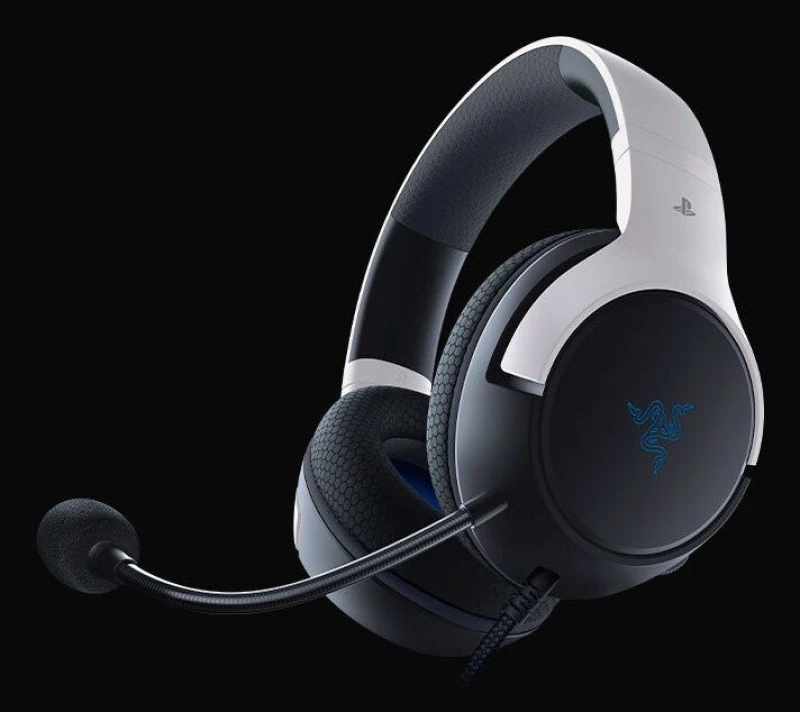 Image of Razer Razer Epic Bundle - Kaira X PlayStation Licensed + Quick Charging Stand for PS5 Headset Wired Head-band Gaming White, Black RZ82-03970400-B3M1