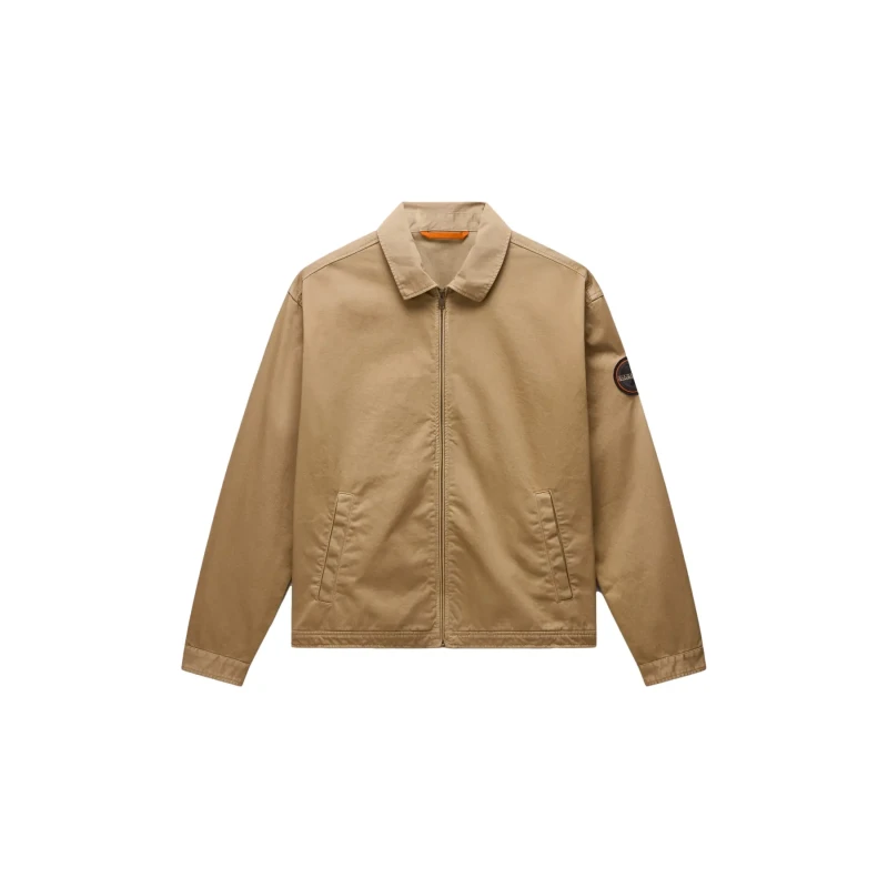 Image of Jacket Napapijri Arrayanes Beige Male XS