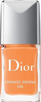 Image of Dior Vernis Couture Colour - Gel Shine Nail Lacquer 10ml 536 - Orange Sienna