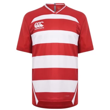 Image of Canterbury Hoop Evader Performance T Shirt - Red