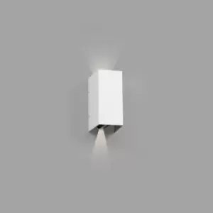 Image of Blind Outdoor LED Up Down Wall Lamp White 6W 3000K IP54