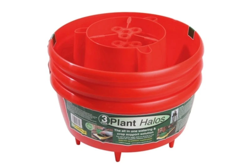 Image of Garland Plant Halos (Set of 3) Red G167R