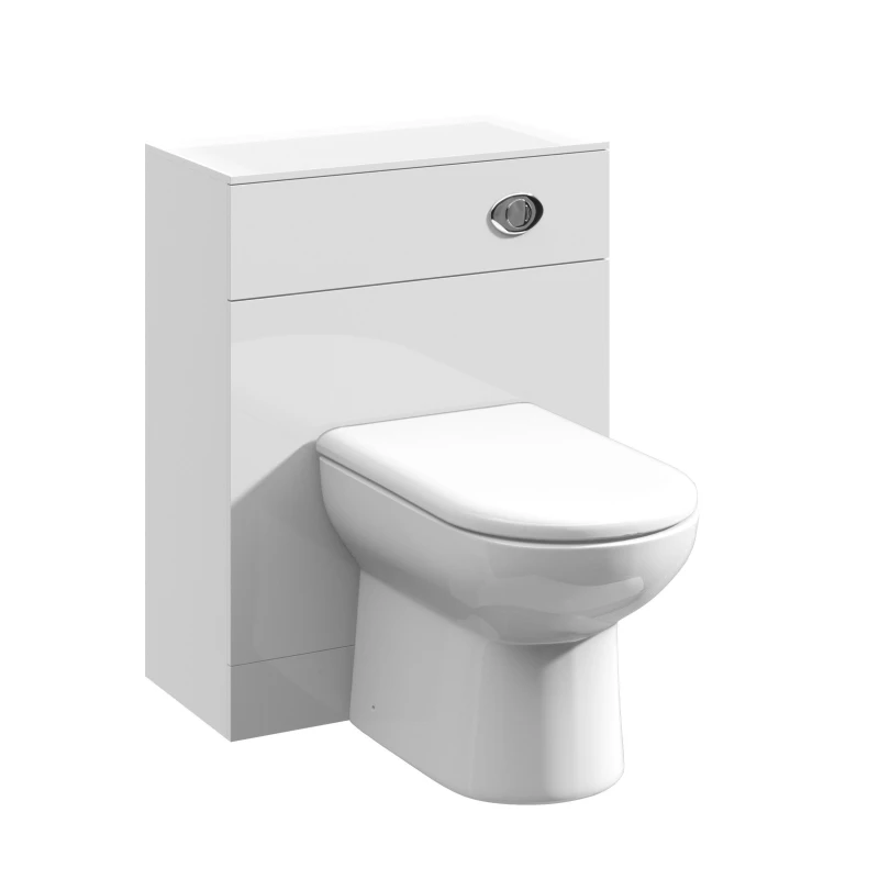 Image of Balterley WC Unit Gloss White 600mm White