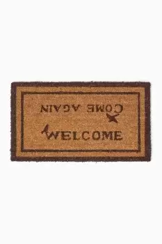 Image of Welcome Come Again Coir Doormat
