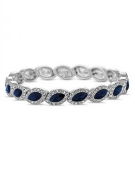 Image of Jon Richard Blue Navette Bracelet