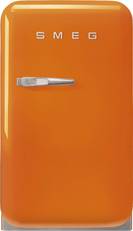 Image of Smeg Right Hand Hinge Mini Bar FAB5ROR5 72cm Fridge - Orange - D Rated, Orange