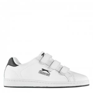 Image of Slazenger Ash Vel Junior Trainers - White/Navy