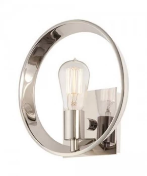 Image of 1 Light Indoor Wall Light Imperial Silver, E27