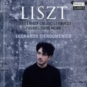 Image of Liszt Scherzo & Marsch/2 Ballades/La Romanesca/2 Legendes/ by Franz Liszt CD Album