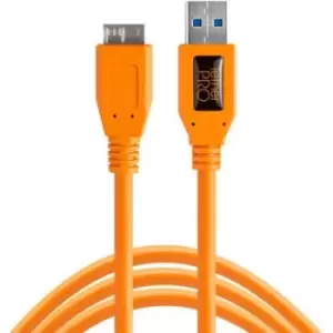 Image of TetherTools TetherPro USB 3.0 SuperSpeed Male to Micro-B - 4.6m