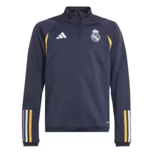 Image of adidas Real Madrid Training Top 2023 2024 Juniors - Blue