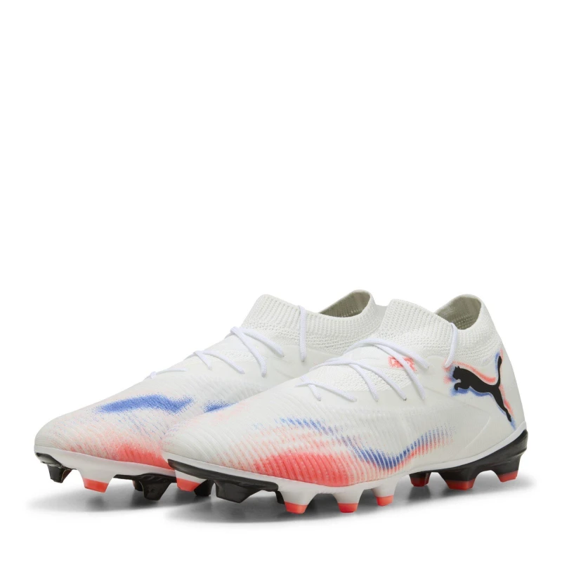 Image of Puma Football boots Puma Future 8 Match FG/AG Blanc Unisex 42 108593-01