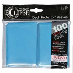 Image of Ultra PRO-Matte Eclipse Sky Blue 100 Standard Sleeves (6 Packs)