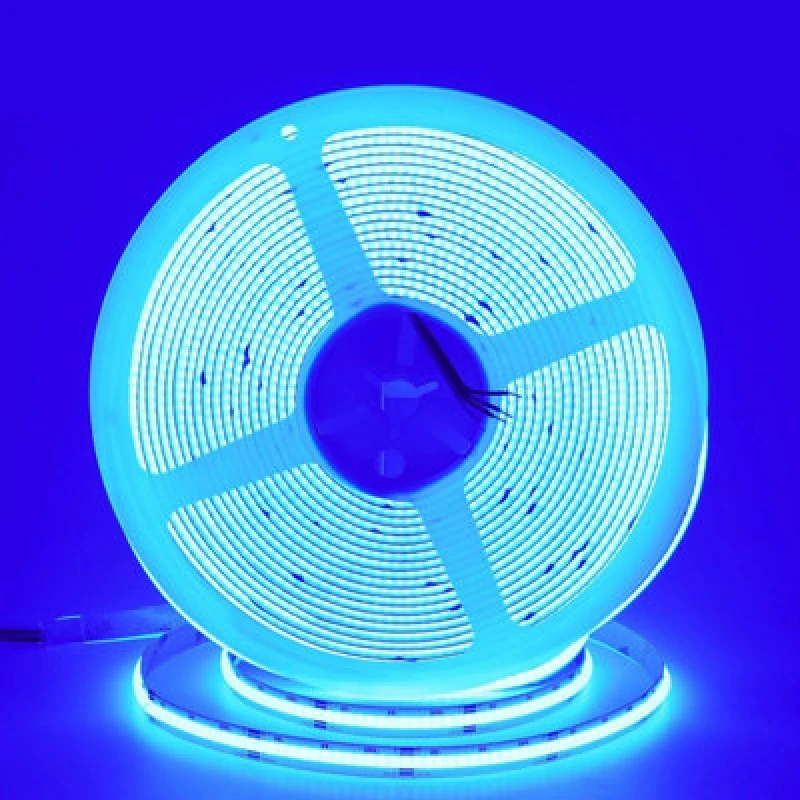 Image of Ener-J 24V Cob LED Strip, RGB With 576 Leds/meter, 14W/meter, Dc Connector Included, Ip20