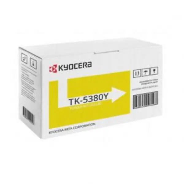 Image of Kyocera TK-5380Y Yellow Toner Cartridge (Original)