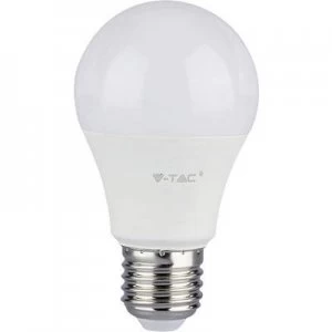 Image of V-TAC 230 LED (monochrome) EEC A+ (A++ - E) E27 Arbitrary 9 W = 60 W Cool white (Ø x L) 58mm x 106mm