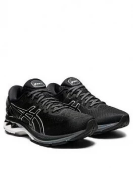 Image of Asics Gel-Kayano 27 - Black/Silver, Size 5, Women