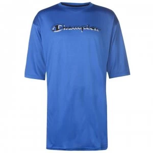 Image of Champion Side Panel T Shirt Mens - Royal