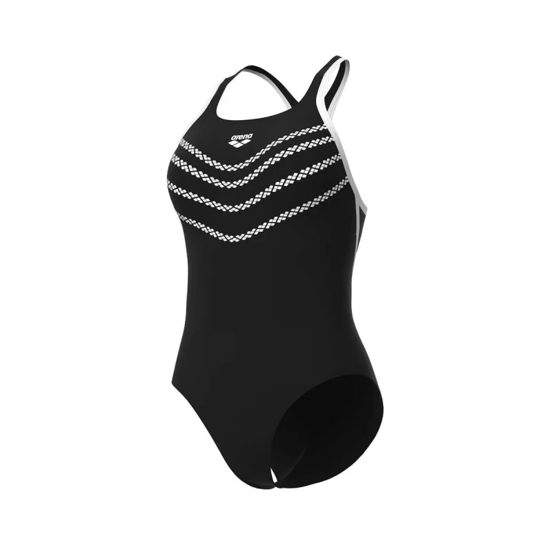 Image of Womens 1 Piece swimsuit Arena Losange Noir Female 36