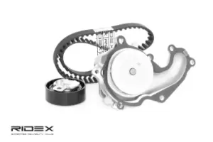 Image of RIDEX Water Pump + Timing Belt Kit 3096W0050 FORD,Focus II Schragheck (DA_, HCP, DP),MONDEO IV Turnier (BA7),Focus II Kombi (DA_, FFS, DS)