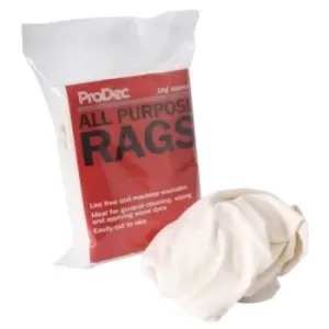 Image of ProDec 1Kg All Purpose Rags- you get 10