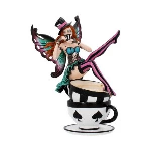 Image of Hatter with Teacup Wonderland Fairy Figurine