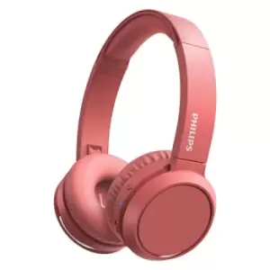 Image of Philips 4000 Series TAH4205RD/00 TAH4205RD/00 Wireless Head band Calls and Music Bluetooth Headphones