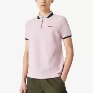 Image of Barbour International Mens Richmond Polo Shirt - Dusk Pink - S