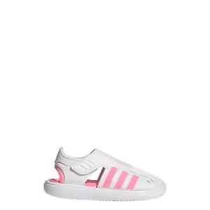 Image of adidas Summer Closed Toe Water Sandals Kids - Cloud White / Beam Pink / Clea