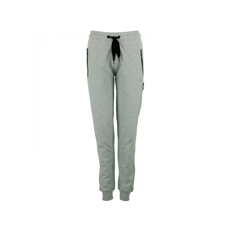 Image of Womens cotton joggers Peak Mountain French Terry Gris Female S