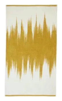 Image of Harlequin Motion Guest Towel, Ochre