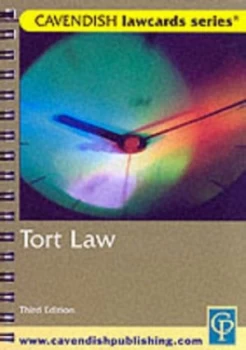 Image of Tort Law by Routledge-Cavendish Paperback