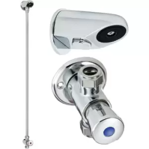 Image of Bristan Sirrus Gummers Commercial Timed Flow Exposed Non Concussive Shower