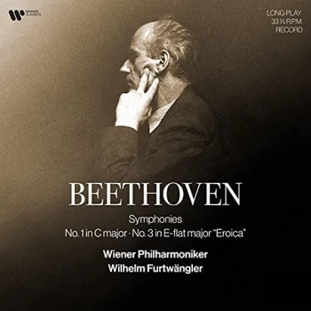 Image of Wilhelm Furtwangler - Beethoven: Symphonies Nos. 1 & 3 'Eroica' (1952) Vinyl