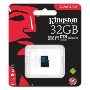 Image of Kingston Canvas Go microSDHC 32GB SDCG232GB