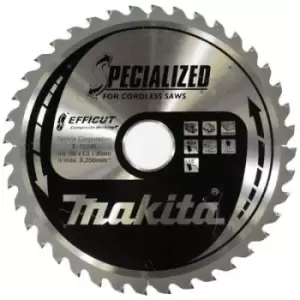 Image of Makita Makita E-12245 Circular saw blade 185 x 30 x 1.5mm Number of cogs: 40