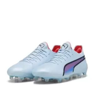 Image of Puma King Ultimate.1 Firm Ground Football Boots Womens - Silver