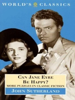 Image of Can Jane Eyre Be Happy by John Sutherland Paperback