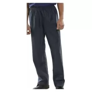 Image of SUPER B-DRI TROUSERS NAVY XXL - Navy Blue - Navy Blue - Beeswift