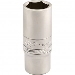 Image of Draper 3/8" Drive Satin Finish Deep Hexagon Socket Metric 3/8" 19mm