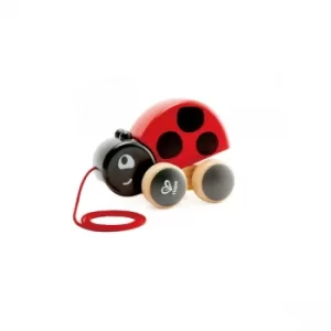 Image of Hape Ladybug Pull Along Toy