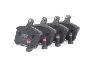Image of TRW Brake pad set AUDI GDB1163 437698451,443698451,443698451A 443698451B,447698451,447698451A,447698451B,447698451C,4A0698451,4A0698451A,4AO698451