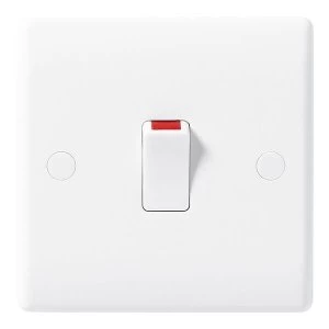 Image of BG Nexus White Double Pole Switch 20A - 830